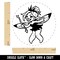Mischievous Fairy Pixie Sprite Fae Self-Inking Rubber Stamp for Stamping Crafting Planners